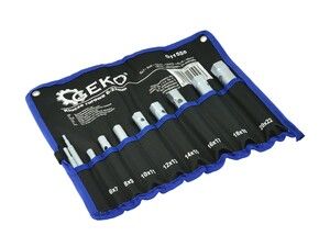 Klíče trubkové 6-22mm, sada 8ks GEKO