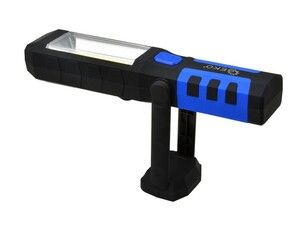Montážní LED lampa, 230/12V, 3W-240, Li-on aku GEKO
