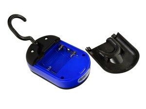 Montážní lampa 24 + 3 LED, háček GEKO