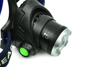 Čelovka CREE XM-L T6 LED GEKO