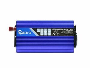 Sinusový měnič napětí 24V/230V 300/600W GEKO