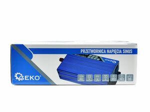 Sinusový měnič napětí 12V/230V 1000/2000W GEKO