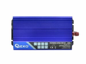 Sinusový měnič napětí 12V/230V 1000/2000W GEKO