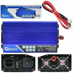 Sinusový měnič napětí 24V/230V 1000/2000W GEKO