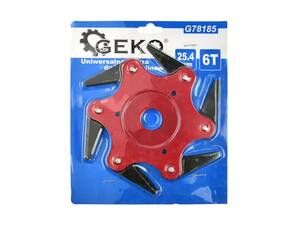 Univerzální kotouč pro křovinořezy 25,4mm, 6 zubů GEKO