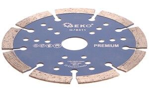 Kotouč diamantový řezný segmentový, 125x10x22mm GEKO