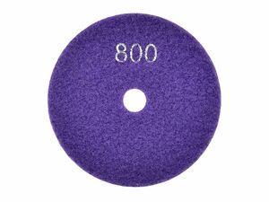 Leštící kotouč pro mokré broušení kameniny 100mm GR800 GEKO