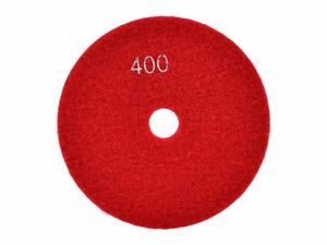 Leštící kotouč pro mokré broušení porcelánových dlaždic 125mm GR400 GEKO