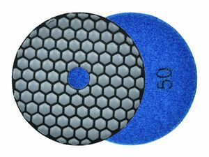 Leštící kotouč na suché broušení kameniny 100mm GR50 GEKO