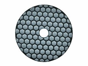 Leštící kotouč na suché broušení kameniny 100mm GR50 GEKO