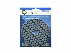 Leštící kotouč na suché broušení kameniny 100mm GR50 GEKO