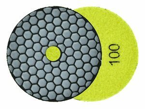 Leštící kotouč na suché broušení kameniny 100mm GR100 GEKO