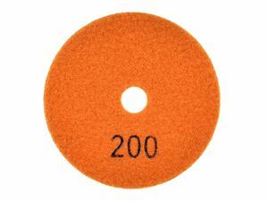Leštící kotouč na suché broušení kameniny 100mm GR200 GEKO