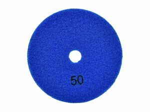 Leštící kotouč pro suché broušení porcelánové kameniny 125mm GR50 GEKO