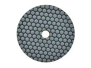 Leštící kotouč pro suché broušení porcelánové kameniny 125mm GR100 GEKO