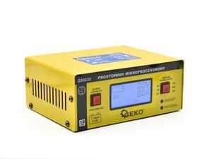 Mikroprocesorová nabíječka autobaterií LCD 6/12/24V GEKO