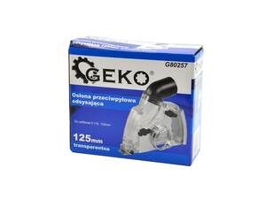 Odsávací kryt průhledný 125mm pro úhlové brusky 115-125mm GEKO