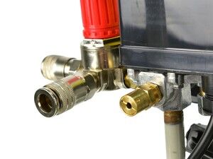 Kompresor 24l, 980W, bezolejový GEKO