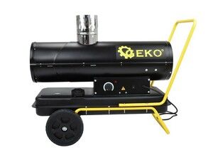 Horkovzdušná naftová turbína s odvodem spalin, 25kW GEKO