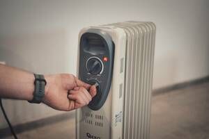 Olejový ohřívač s regulací a termostatem 7 žeber 1500W B57 GEKO