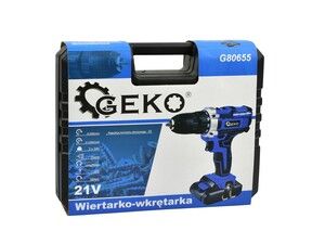 Vrtačka/ šroubovák 21V 2x 2ah baterie GEKO