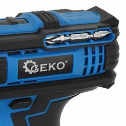 Vrtačka/ šroubovák s funkcí příklepu 21V 2x 2ah baterie GEKO