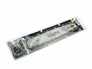 Vodící lišta pro řetězové pily a 2 řetězy 14" 3/8" 1,3mm 52z GEKO