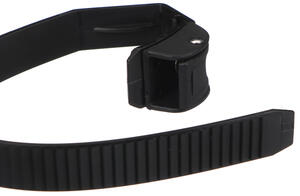 Rychloupínací pásek pro nosič kol na tažné zařízení, délka 38cm, černý - náhradní díl SIXTOL