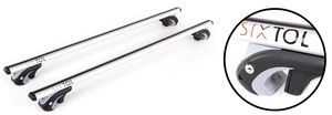 Příčný nosník se zámkem hliníkový ROOF RACK 120cm, nosnost 90kg SIXTOL
