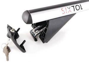 Příčný nosník se zámkem hliníkový ROOF RACK IN 1, 120cm, nosnost 90kg SIXTOL