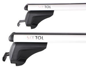 Příčný nosník se zámkem hliníkový ROOF RACK IN PRO, 120cm, nosnost 90kg SIXTOL