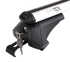 Příčný nosník se zámkem hliníkový ROOF RACK IN PRO, 120cm, nosnost 90kg SIXTOL