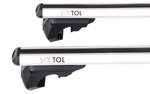 Příčný nosník se zámkem hliníkový ROOF RACK PRO 120cm, nosnost 90kg SIXTOL