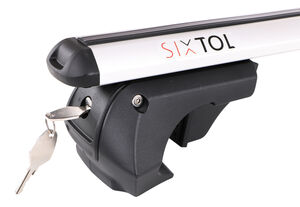 Příčný nosník se zámkem hliníkový ROOF RACK PRO 120cm, nosnost 90kg SIXTOL