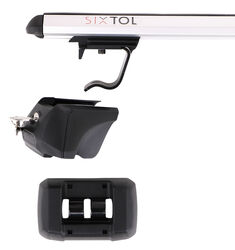 Příčný nosník se zámkem hliníkový ROOF RACK FIX PRO, 120cm, nosnost 90kg SIXTOL