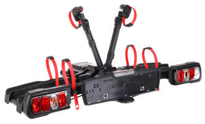 Nosič kol na tažné zařízení E-BIKE 2 PREMIUM - 2 elektrokola, nosnost 60kg, skládací SIXTOL