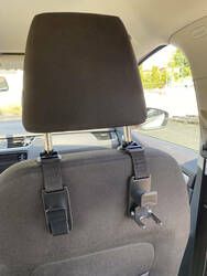 Háček do auta za opěrku hlavy CAR HOOK 2, 2ks SIXTOL