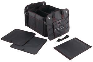Organizér do kufru auta CAR COMPACT 19 PRO, 19 přihrádek, skládací SIXTOL
