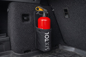 Držák 1kg hasícího přístroje do auta na suchý zip CAR FIRE 1 SIXTOL