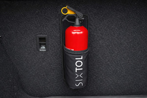 Držák 1kg hasicího přístroje do auta na suchý zip CAR FIRE 1 SIXTOL