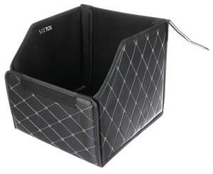 Organizér do kufru auta CAR COMPACT ELEGANT S, 1 přihrádka, skládací, s víkem SIXTOL