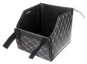 Organizér do kufru auta CAR COMPACT ELEGANT S, 1 přihrádka, skládací, s víkem SIXTOL