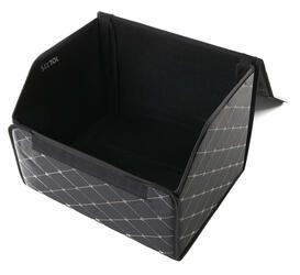 Organizér do kufru auta CAR COMPACT ELEGANT M, 1 přihrádka, skládací, s víkem SIXTOL