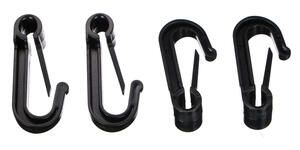 Upevňovací háčky pro síť do auta CAR NET HOOKS, 10ks - náhradní díl SIXTOL