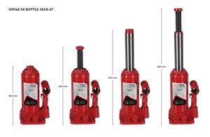 Hydraulický zvedák panenka SX BOTTLE JACK 4T - poškozený obal SIXTOL