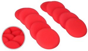 Sada leštících polštářků na vosk auta CAR DETAILING WAX PAD 10, 10ks SIXTOL