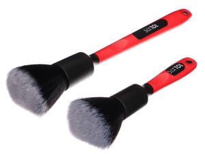 Sada precizních štětců pro čištění auta s ergo rukojetí CAR DETAILING BRUSH 2 PRO, 2ks SIXTOL