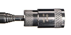 Magnetický teleskopický vytahovák s LED světlem MECHANIC PICK UP 1, 200-820mm SIXTOL