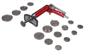 Pneumatický stlačovák brzdových pístů MECHANIC BRAKE SET PNEU 16, sada 16ks SIXTOL
