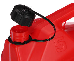 Kanystr plastový MECHANIC FUEL CANISTER RED 5L, červený SIXTOL